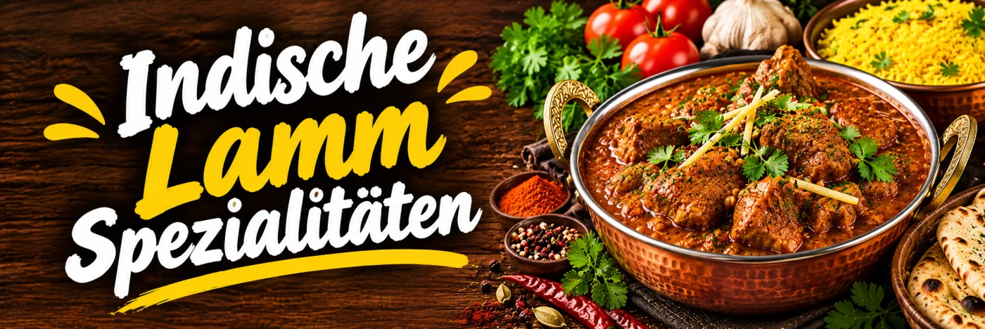 Indische Lamm Spezialitäten