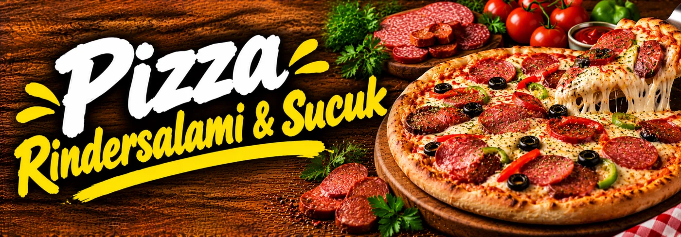 Pizza Rindersalami & Sucuk